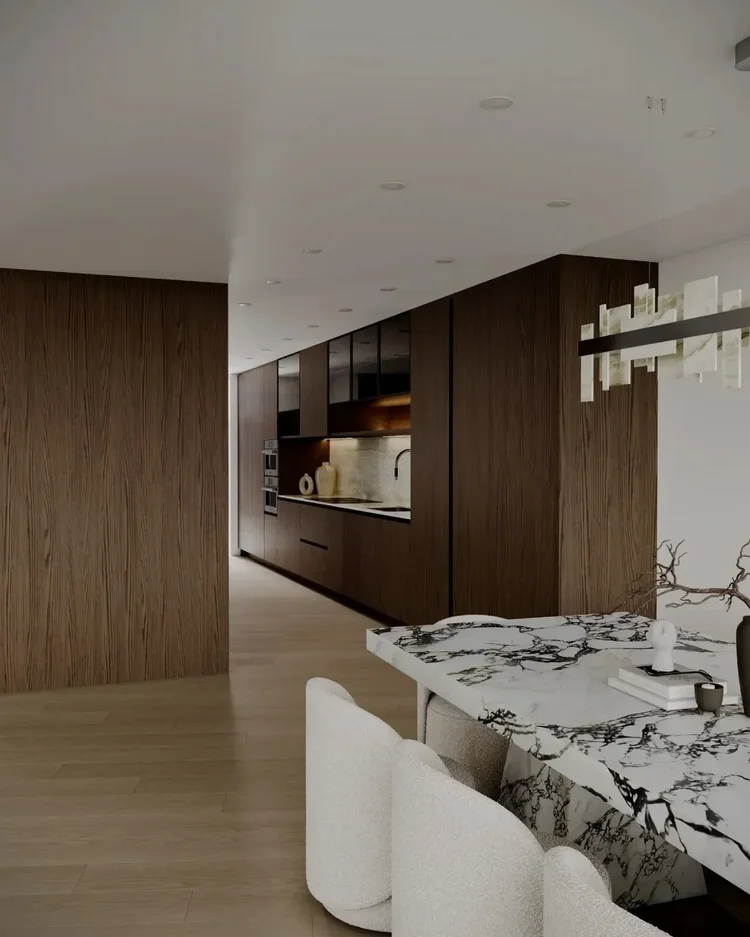 Marina City Club Penthouse Design - Elegant Style & Cohesion — photo 4