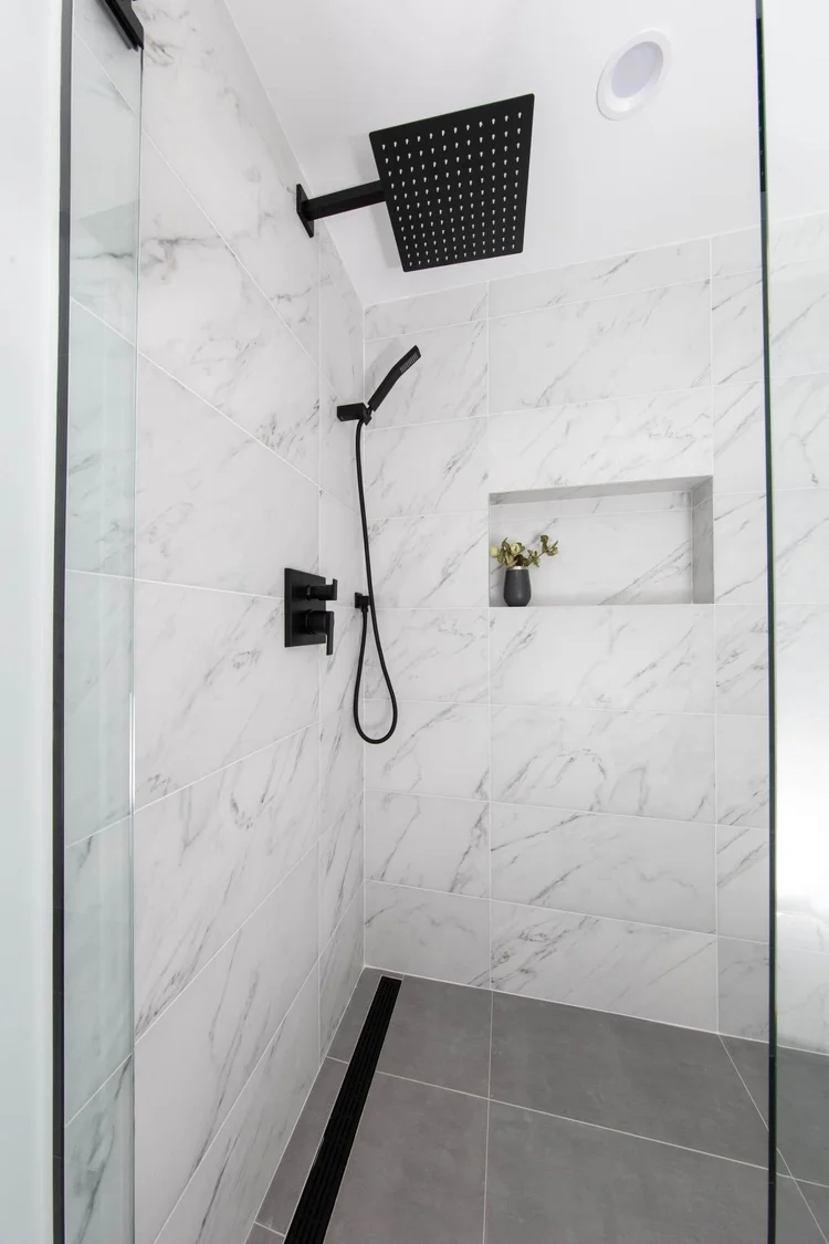 modern bathroom remodeling project in Marina Del Rey, CA