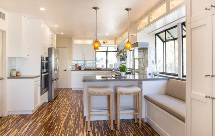 Traditional white shaker kitchen - simi valley, ca